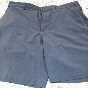 Ben Hogan Dark Blue Flat Front Men's Performance Golf‎ Shorts